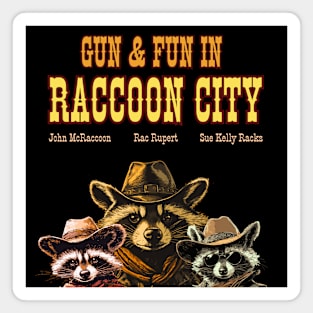 Parody Movie Poster - Raccoon City Magnet
